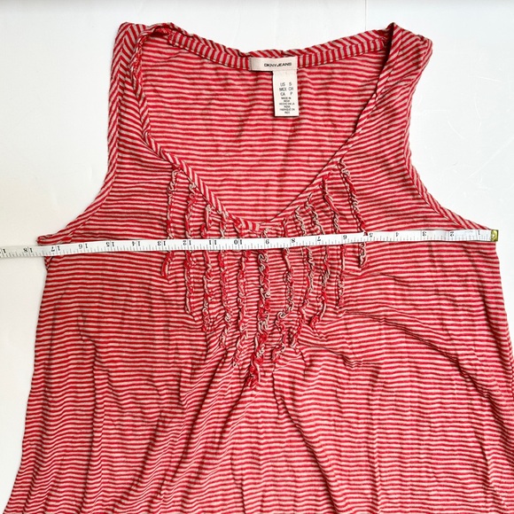 SzSm / DKNY Striped Tank with Ruffles - Picture 12 of 13